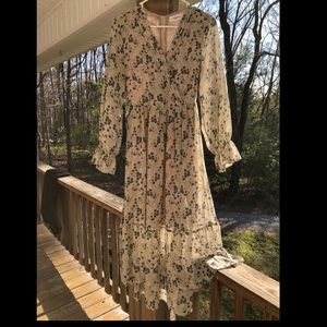 CJLA cream Porter Dress in Small